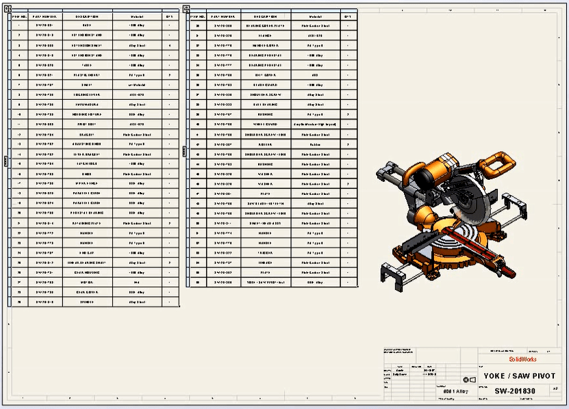 Combining Different Part Numbers into a Single SOLIDWORKS BOM Column
