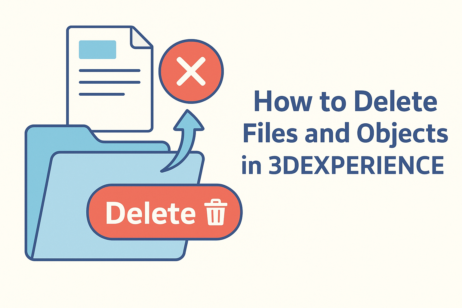 How to Delete Files in 3DEXPERIENCE