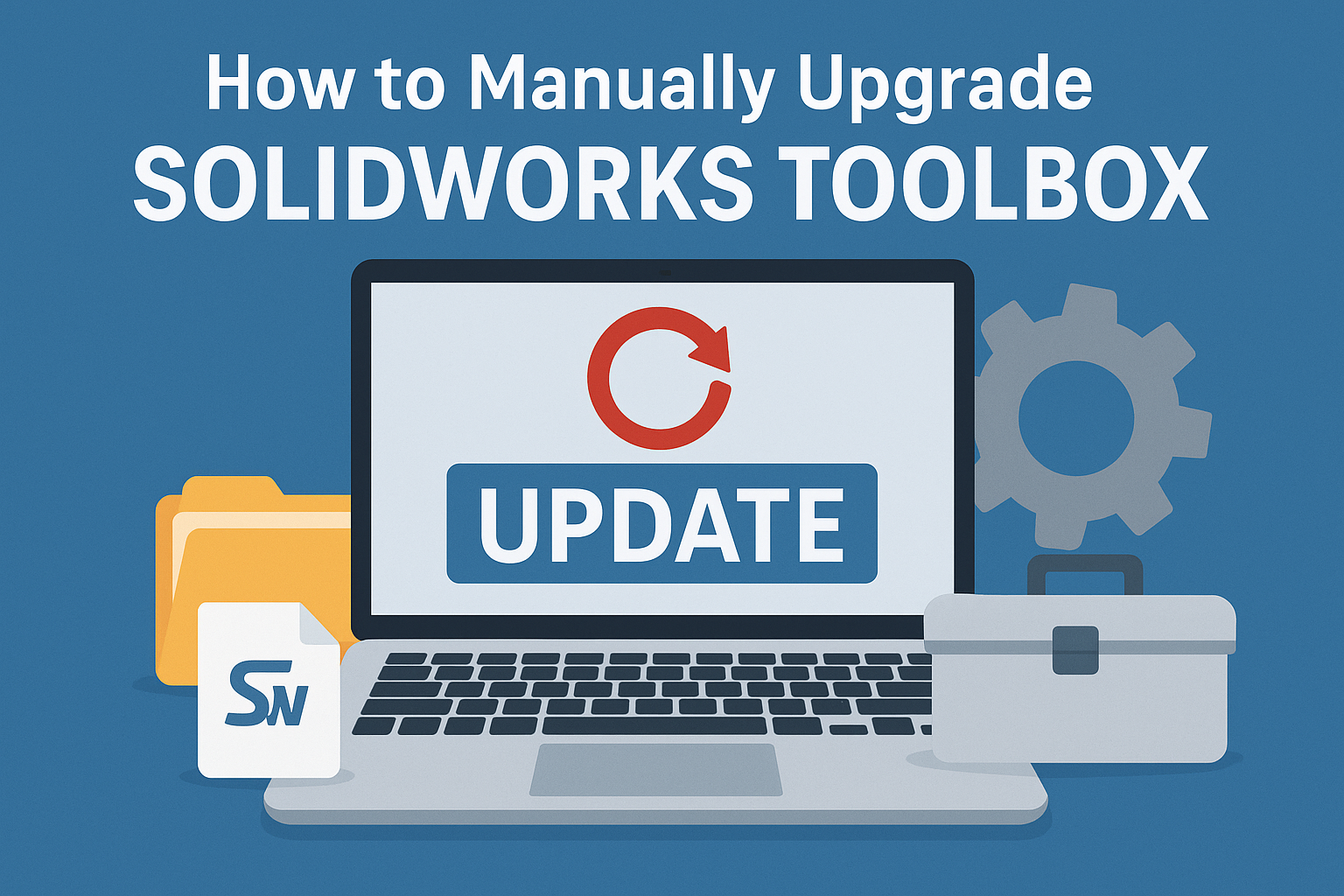 Cómo actualizar manualmente SOLIDWORKS Toolbox